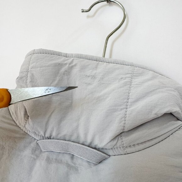 NWT Free People Pippa Packable Puffer Jacket Blue Gray FP Movement Small - Picture 5 of 9